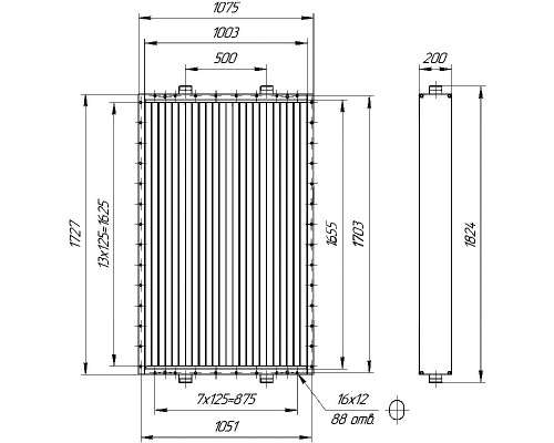 Калорифер КПСК 4-11 (ВНП 113-410-01)